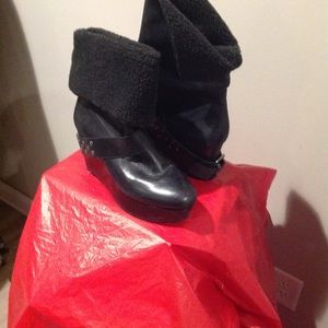 Black Platform Boots